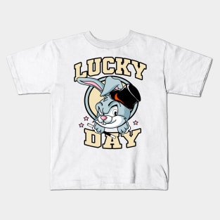 Lucky Day Rabbit Kids T-Shirt